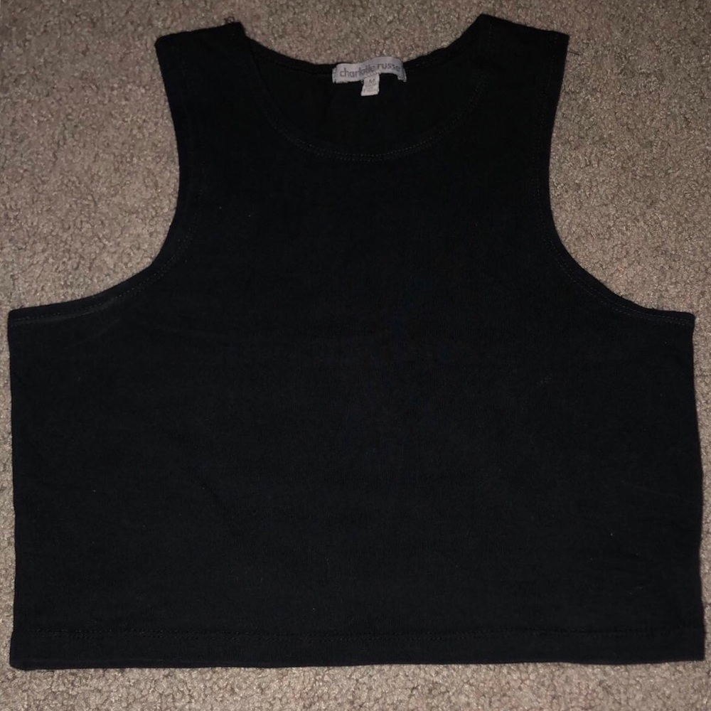 Black Crop Top